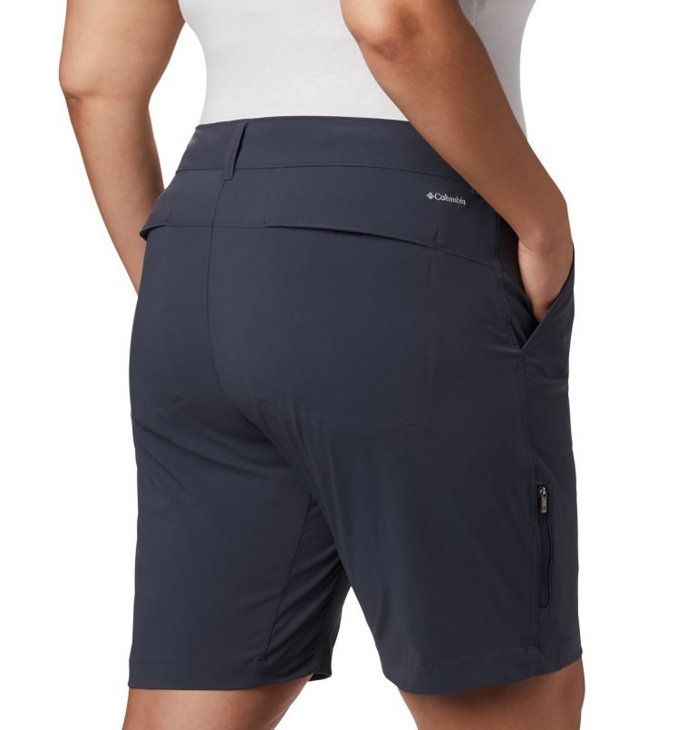 Pantaloni Scurti Columbia Saturday Trail Long Dama Bleumarin | Plus Size AZZ78M1QS